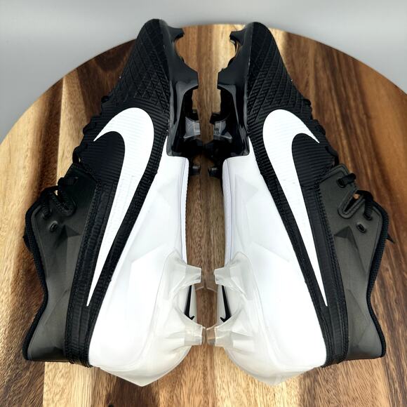 Nike Vapor Edge Elite 360 2 Men\'s Size 13 Black White Football Cleats DA5457-001 main image 5